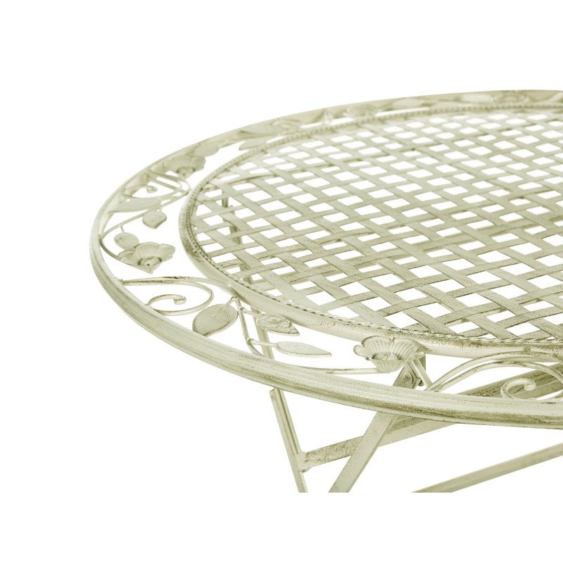 Stolik bistro BIVIO 70 cm 70 cm Metal Jasnozielony Stolik bistro BIVIO 70 cm 70 cm Metal Jasnozielony