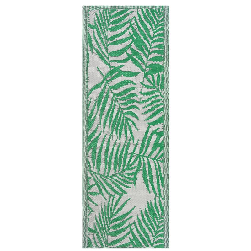 Dywan zewnętrzny 60 x 105 cm zielony KOTA Dywan zewnętrzny 60 x 105 cm zielony KOTA
