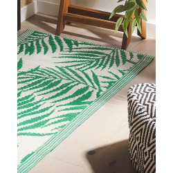 Dywan zewnętrzny 60 x 105 cm zielony KOTA Dywan zewnętrzny 60 x 105 cm zielony KOTA