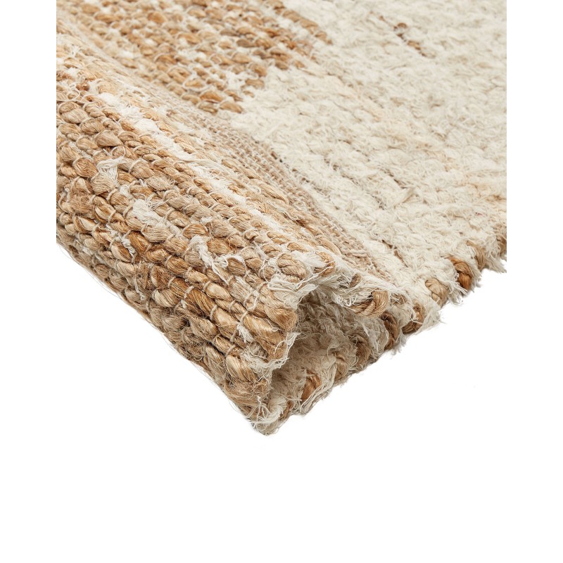Dywan z juty 200 x 300 cm beżowy ZIARAT Dywan z juty 200 x 300 cm beżowy ZIARAT