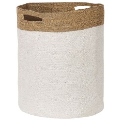 Zestaw 2 koszy KARDH Bawełna Biały Zestaw 2 koszy KARDH Bawełna Biały