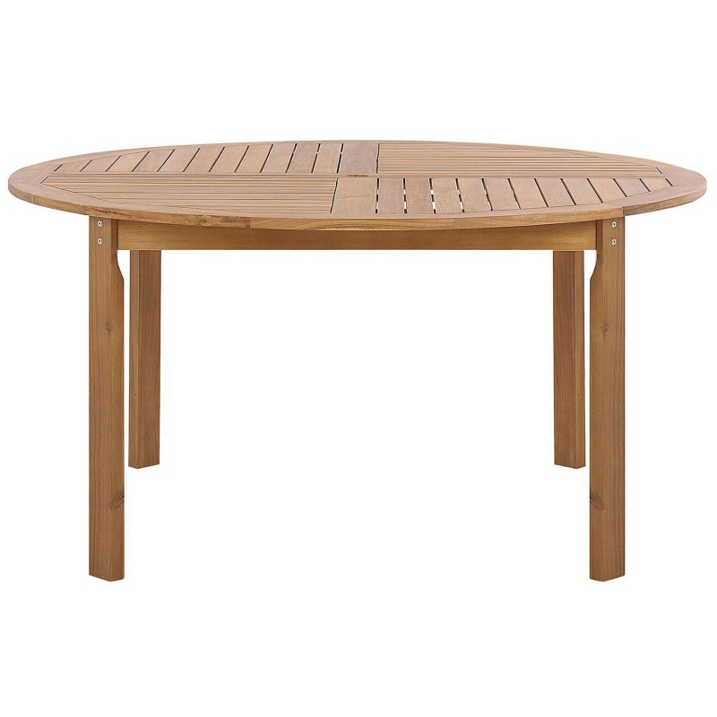 Stół ogrodowy TOLVE 150 cm 150 cm Drewno akacjowe Brązowy Stół ogrodowy TOLVE 150 cm 150 cm Drewno akacjowe Brązowy