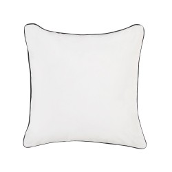 Zestaw 2 poduszek dekoracyjnych LAVENDER Welur 45 x 45 cm Biały Efekt lastryko Zestaw 2 poduszek dekoracyjnych LAVENDER Welur 45 x 45 cm Biały Efekt lastryko