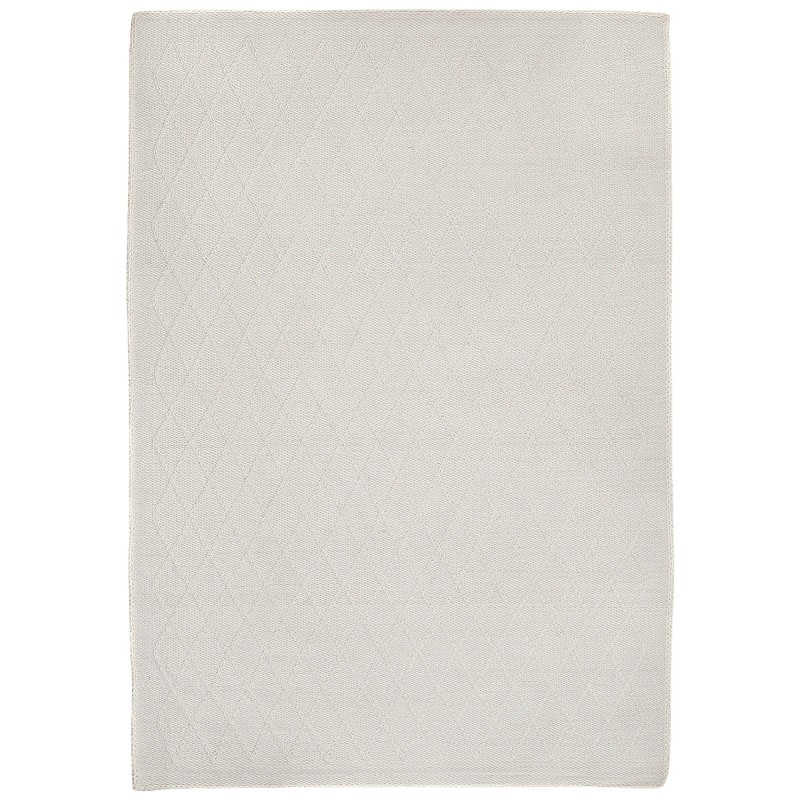 Dywan wełniany 160 x 230 cm złamana biel ERZIN Dywan wełniany 160 x 230 cm złamana biel ERZIN