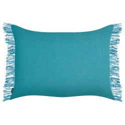 Zestaw 2 poduszek dekoracyjnych MABA Bawełna 50 x 35 cm Niebieski Jednolity Zestaw 2 poduszek dekoracyjnych MABA Bawełna 50 x 35 cm Niebieski Jednolity