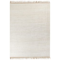Dywan z juty 160 x 230 cm jasnobeżowy LUNIA Dywan z juty 160 x 230 cm jasnobeżowy LUNIA