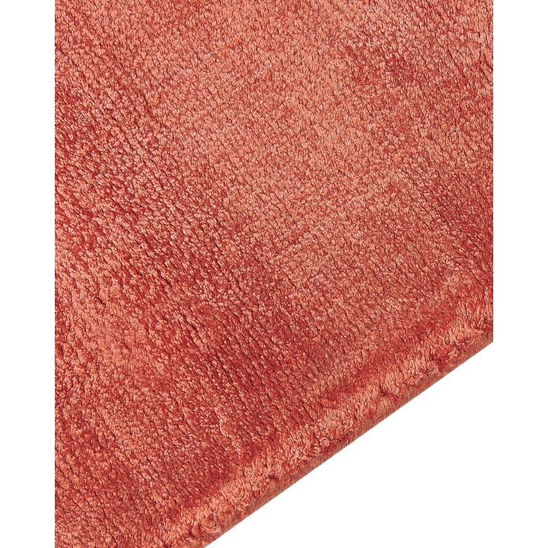 Dywan z wiskozy 80 x 150 cm pomarańczowy GESI II Dywan z wiskozy 80 x 150 cm pomarańczowy GESI II