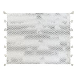 Narzuta na łóżko MODAR Bawełna 150 x 200 cm Złamana biel Narzuta na łóżko MODAR Bawełna 150 x 200 cm Złamana biel