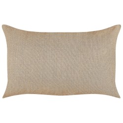 Zestaw 2 poduszek dekoracyjnych BANORI Len 30 x 50 cm Beżowy Jednolity Zestaw 2 poduszek dekoracyjnych BANORI Len 30 x 50 cm Beżowy Jednolity