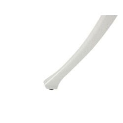 Stolik bistro ANCONA 90 cm 90 cm Metal Biały Stolik bistro ANCONA 90 cm 90 cm Metal Biały