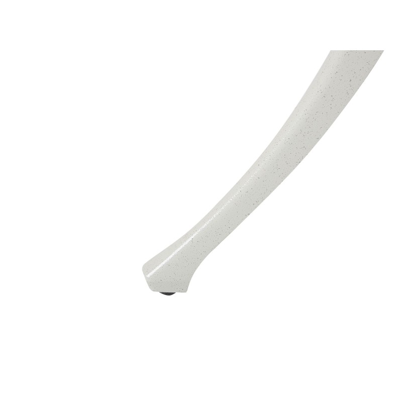 Stolik bistro ANCONA 90 cm 90 cm Metal Biały Stolik bistro ANCONA 90 cm 90 cm Metal Biały