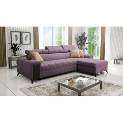 Venna I maxi corner sofa with sleeping function and USB port - Plush, Avra 9