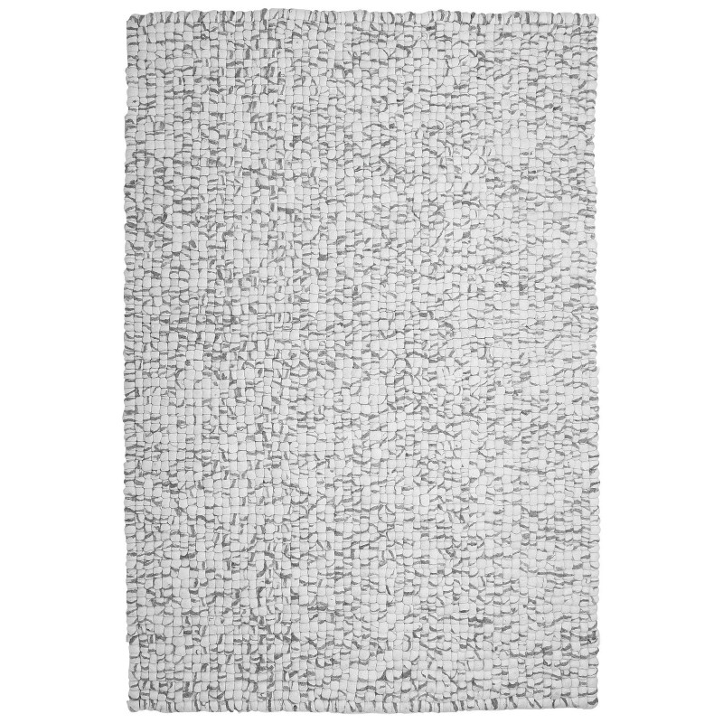 Dywan z filcowych kulek 160 x 230 cm jasnoszary AMDO Dywan z filcowych kulek 160 x 230 cm jasnoszary AMDO