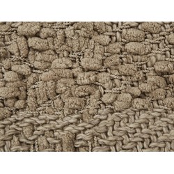 Koc VELLA Bawełna 150 x 200 cm Beżowoszary Koc VELLA Bawełna 150 x 200 cm Beżowoszary