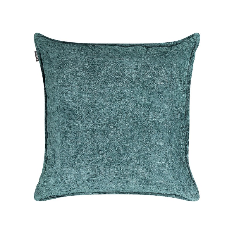 Zestaw 2 poduszek dekoracyjnych VERPIS Bawełna 50 x 50 cm Niebieski Jednolity Zestaw 2 poduszek dekoracyjnych VERPIS Bawełna 50 x 50 cm Niebieski Jednolity