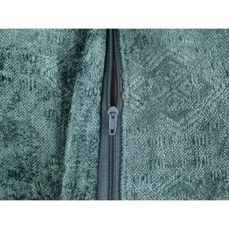 Zestaw 2 poduszek dekoracyjnych VERPIS Bawełna 50 x 50 cm Niebieski Jednolity Zestaw 2 poduszek dekoracyjnych VERPIS Bawełna 50 x 50 cm Niebieski Jednolity