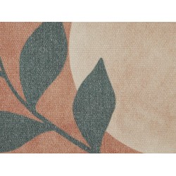 Zestaw 2 poduszek dekoracyjnych CALLIOPSIS 45 x 45 cm Biały Wzór abstrakcyjny Zestaw 2 poduszek dekoracyjnych CALLIOPSIS 45 x 45 cm Biały Wzór abstrakcyjny