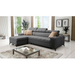 Venna I maxi corner sofa with sleeping function and USB port - Plush, Avra 17