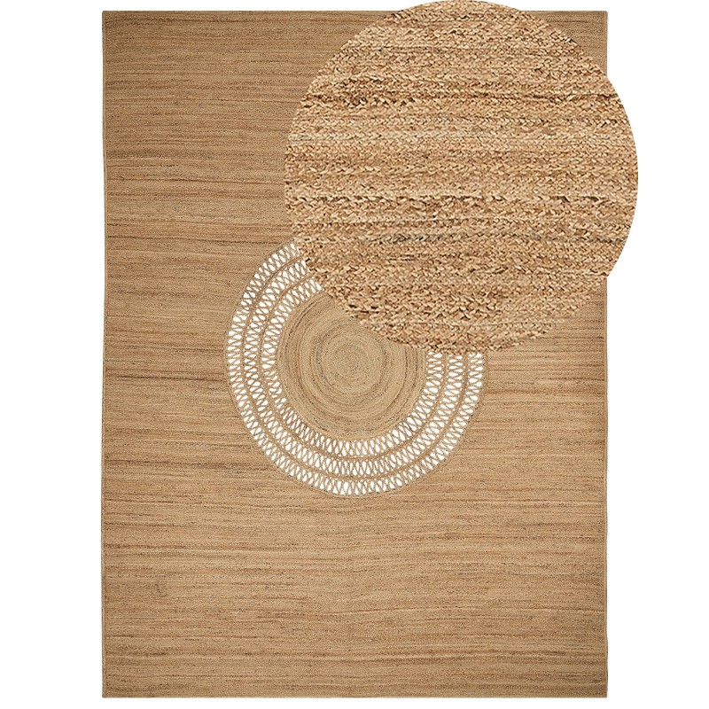 Dywan z juty 300 x 400 cm beżowy BOGAZOREN Dywan z juty 300 x 400 cm beżowy BOGAZOREN