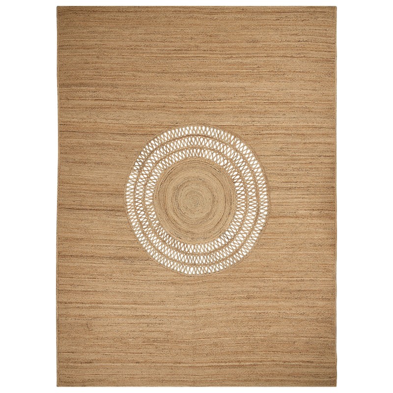 Dywan z juty 300 x 400 cm beżowy BOGAZOREN Dywan z juty 300 x 400 cm beżowy BOGAZOREN