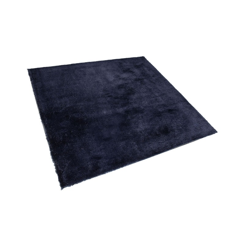 Dywan shaggy 200 x 200 cm niebieski EVREN Dywan shaggy 200 x 200 cm niebieski EVREN