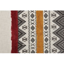 Koc AMBALA Bawełna 130 x 180 cm Kolorowy Koc AMBALA Bawełna 130 x 180 cm Kolorowy