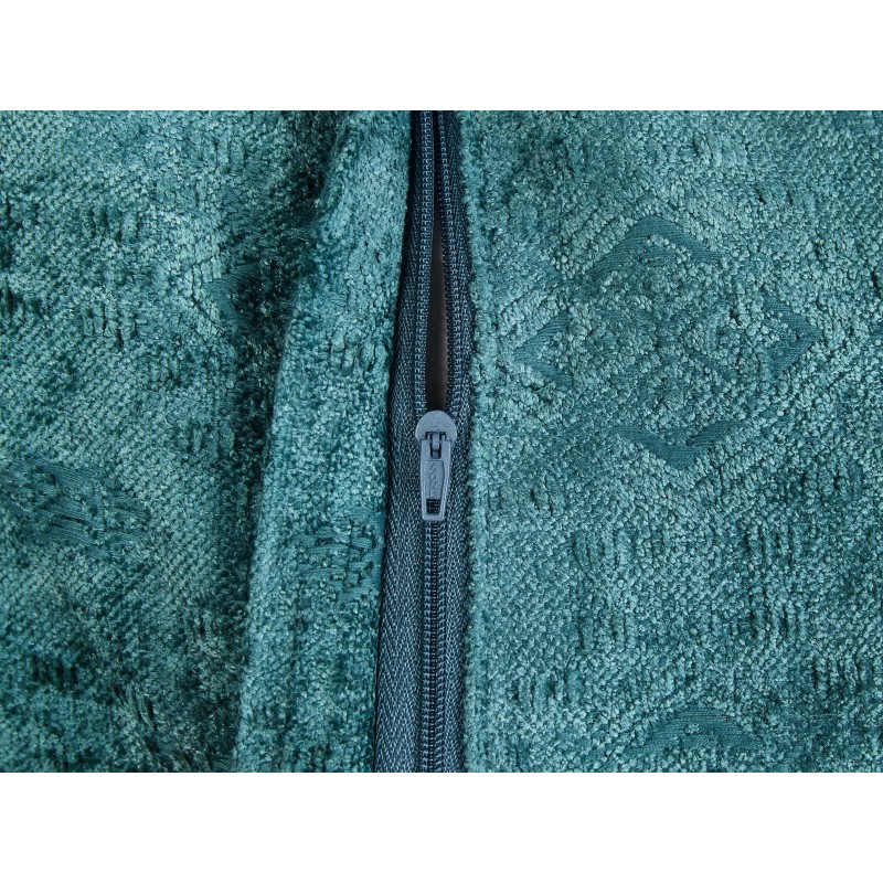 Zestaw 2 poduszek dekoracyjnych VERPIS Bawełna 50 x 50 cm Lazurowy Jednolity Zestaw 2 poduszek dekoracyjnych VERPIS Bawełna 50 x 50 cm Lazurowy Jednolity