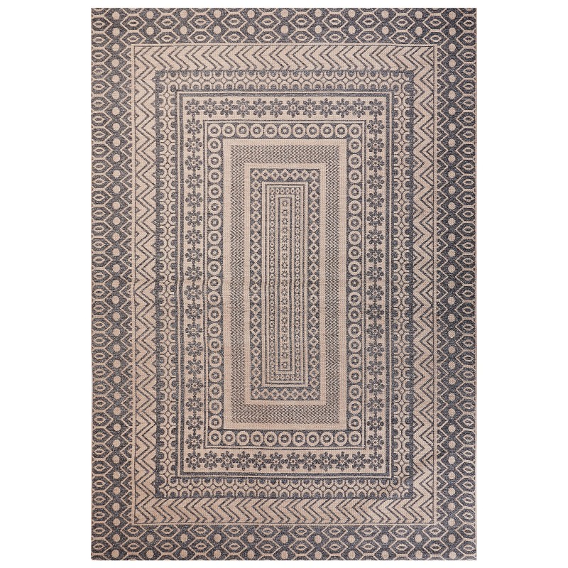 Dywan 160 x 230 cm beżowo-szary BAGLAR Dywan 160 x 230 cm beżowo-szary BAGLAR