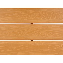 Stolik kawowy ogrodowy SENISE 74 cm 74 cm Metal Brązowy Stolik kawowy ogrodowy SENISE 74 cm 74 cm Metal Brązowy
