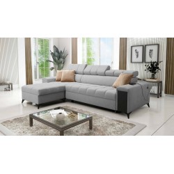 Venna I maxi corner sofa with a sleeping function and USB port - Plush, Avra 16