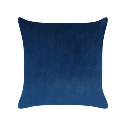 Zestaw 2 poduszek dekoracyjnych MARULA Welur 45 x 45 cm Granatowy Wzór zwierzęcy Zestaw 2 poduszek dekoracyjnych MARULA Welur 45 x 45 cm Granatowy Wzór zwierzęcy
