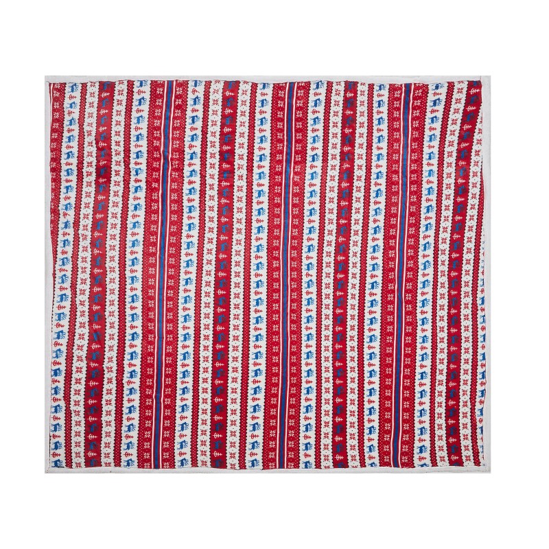 Koc REKA 200 x 220 cm Czerwony Koc REKA 200 x 220 cm Czerwony