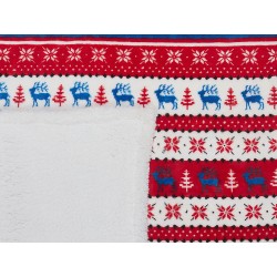 Koc REKA 200 x 220 cm Czerwony Koc REKA 200 x 220 cm Czerwony