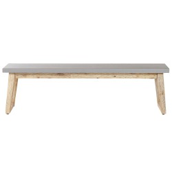 Ławka ogrodowa ORIA 160 cm Beton Szary Ławka ogrodowa ORIA 160 cm Beton Szary