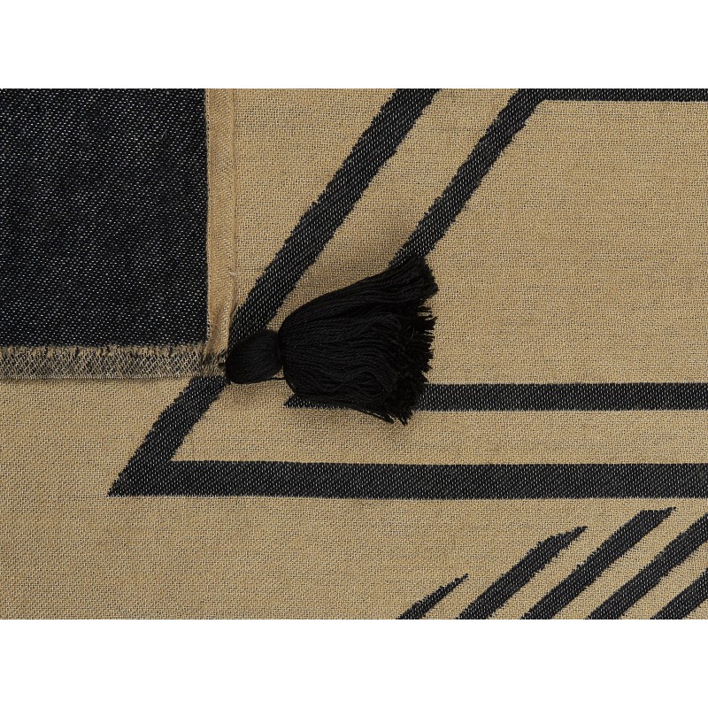 Koc THUMKI 130 x 170 cm Beżowy Koc THUMKI 130 x 170 cm Beżowy