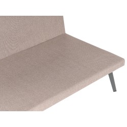 Sofa ogrodowa 3-osobowa prawostronna beżowa LORETELLO Sofa ogrodowa 3-osobowa prawostronna beżowa LORETELLO