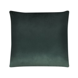 Zestaw 2 poduszek dekoracyjnych PINUS Welur 45 x 45 cm Ciemnozielony Wzór geometryczny Zestaw 2 poduszek dekoracyjnych PINUS Welur 45 x 45 cm Ciemnozielony Wzór geometryczny