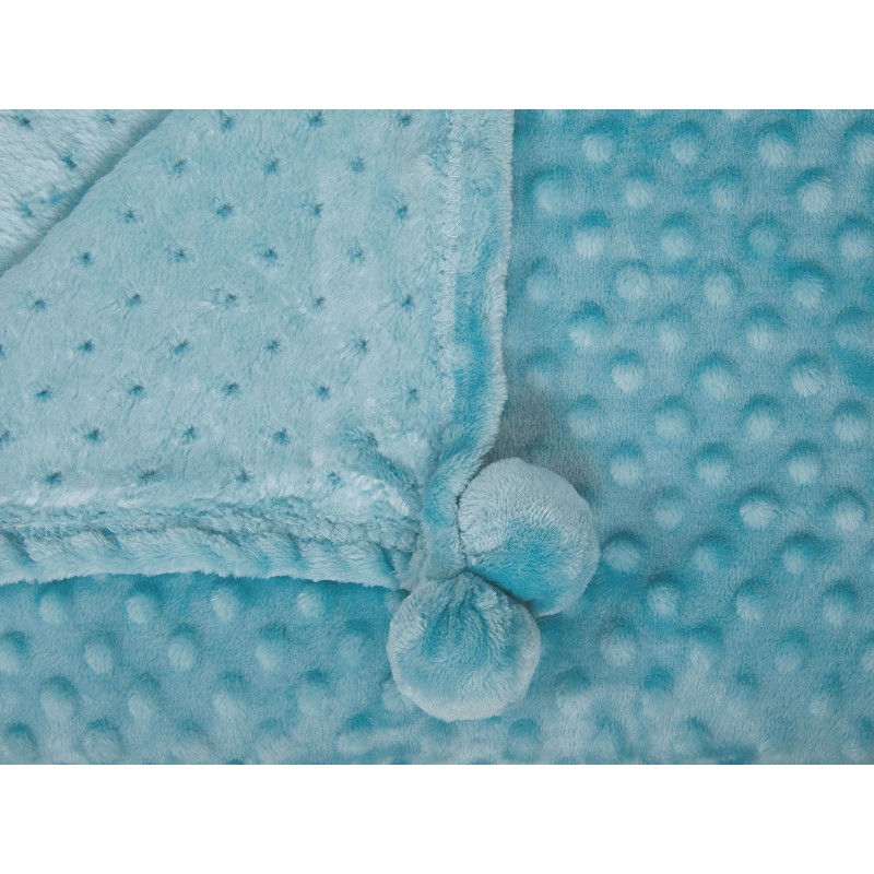 Koc SAMUR 200 x 220 cm Błękitny Koc SAMUR 200 x 220 cm Błękitny