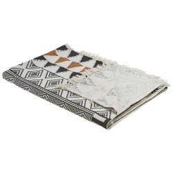 Koc PRODDATUR Bawełna 130 x 180 cm Kolorowy Koc PRODDATUR Bawełna 130 x 180 cm Kolorowy