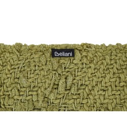 Koc VELLA Bawełna 150 x 200 cm Oliwkowy Koc VELLA Bawełna 150 x 200 cm Oliwkowy