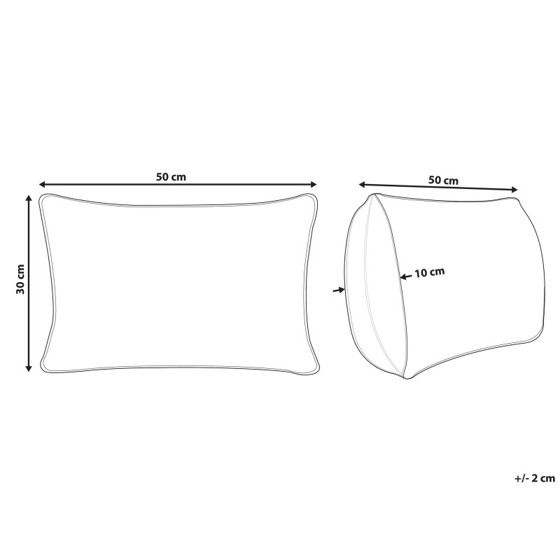 Poduszka dekoracyjna DEEPOR Juta 30 x 50 cm Kolorowy Wzór orientalny Poduszka dekoracyjna DEEPOR Juta 30 x 50 cm Kolorowy Wzór orientalny
