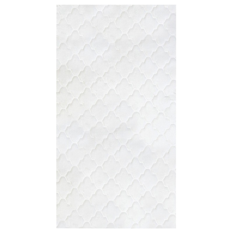 Dywan sztuczne futro królika 80 x 150 cm biały GHARO Dywan sztuczne futro królika 80 x 150 cm biały GHARO