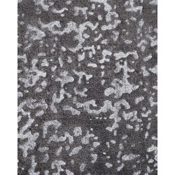 Dywan z wiskozy 80 x 150 cm szaro-srebrny ESEL Dywan z wiskozy 80 x 150 cm szaro-srebrny ESEL