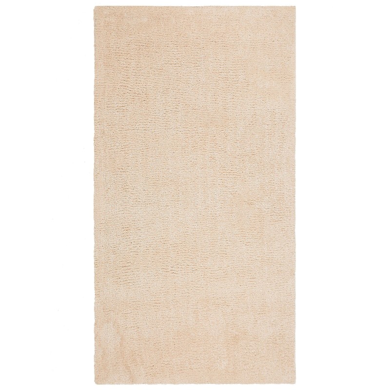 Dywan shaggy 80 x 150 cm beżowy DEMRE Dywan shaggy 80 x 150 cm beżowy DEMRE
