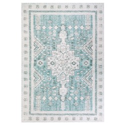 Dywan bawełniany 160 x 230 cm miętowy FULLA Dywan bawełniany 160 x 230 cm miętowy FULLA