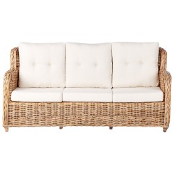 Zestaw ogrodowy dla 5 osób ALESSANO Rattan Naturalny Zestaw ogrodowy dla 5 osób ALESSANO Rattan Naturalny