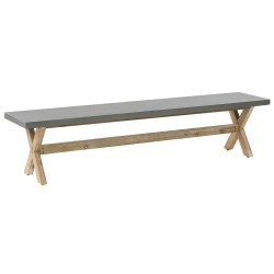 Ławka ogrodowa OLBIA 200 cm Beton Szary