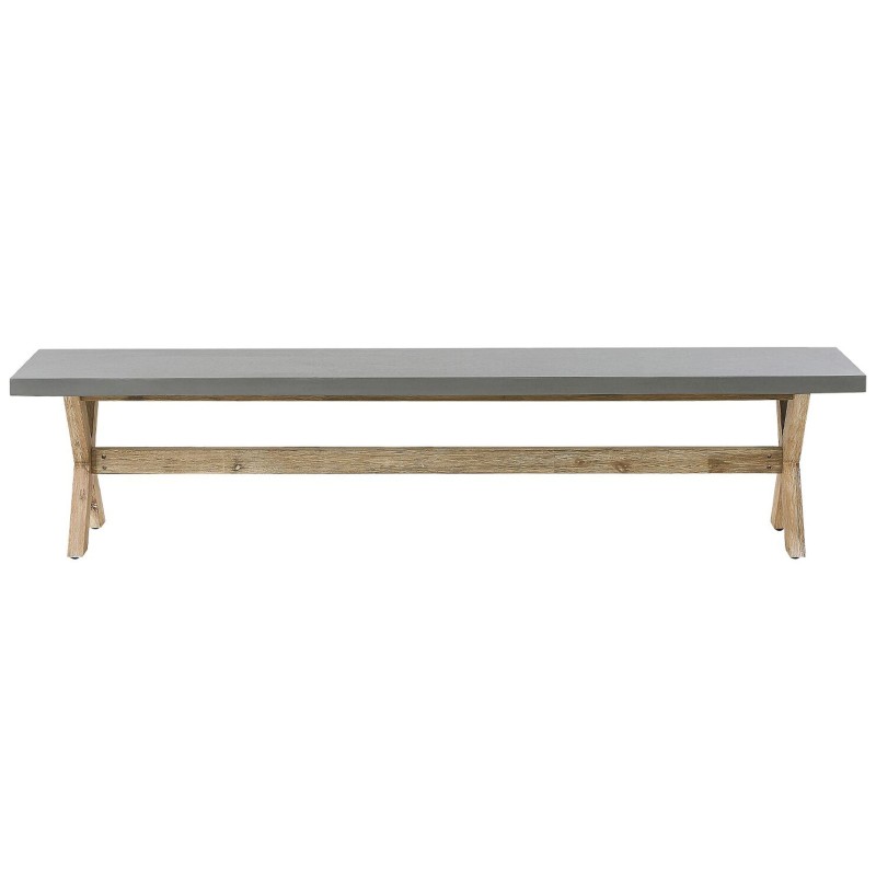 Ławka ogrodowa OLBIA 200 cm Beton Szary Ławka ogrodowa OLBIA 200 cm Beton Szary