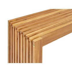 Stolik kawowy ogrodowy BELLANO 35 cm 150 cm Drewno akacjowe Brązowy Stolik kawowy ogrodowy BELLANO 35 cm 150 cm Drewno akacjowe Brązowy