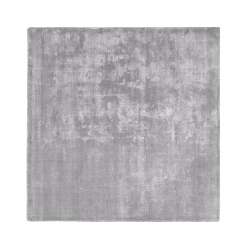 Dywan z wiskozy 200 x 200 cm jasnoszary GESI II Dywan z wiskozy 200 x 200 cm jasnoszary GESI II